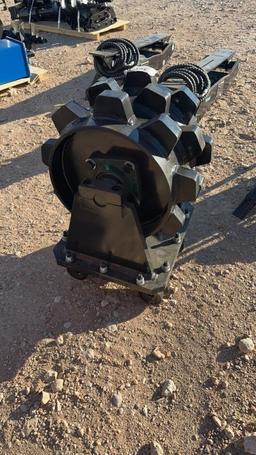 Compaction wheel for 305 excavator