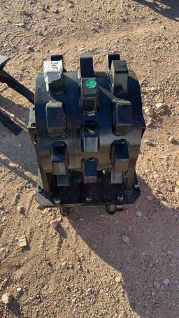 Compaction wheel for 305 excavator