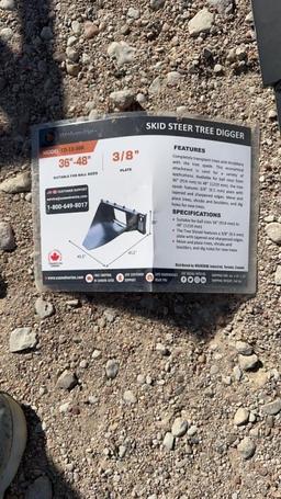 Wolverine Skid Steer Tree Digger