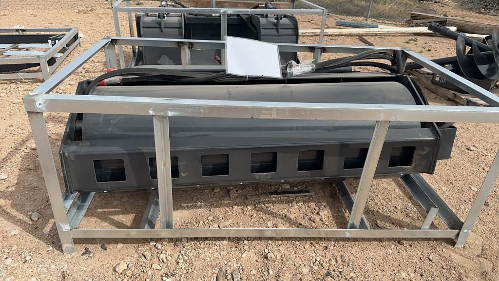Wolverine Vibratory Roller for skid steer