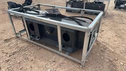 Wolverine Vibratory Roller for skid steer