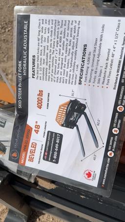 Wolverine Hydraulic Pallet forks