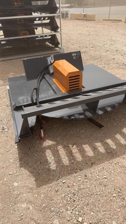 Wolverine brush cutter for skid steer