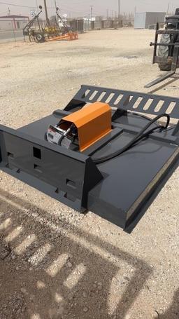 Wolverine brush cutter for skid steer