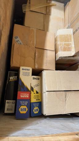 Large box of misc air filters
