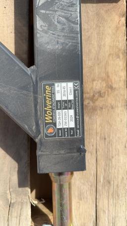 Wolverine 3point to Reciever hitch adaptor