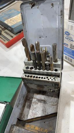 Box of misc drill bits