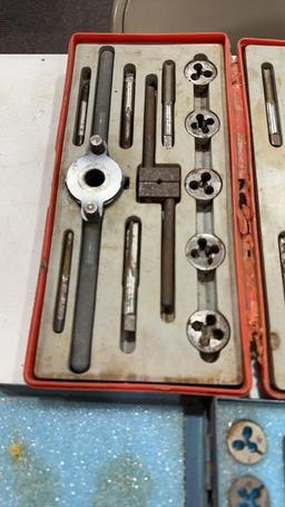 Lot of 2 tap & die sets