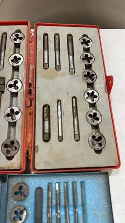 Lot of 2 tap & die sets