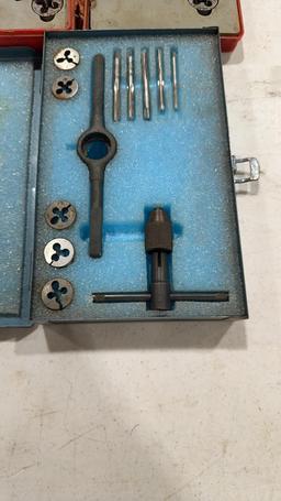 Lot of 2 tap & die sets