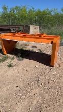 Wolverine snow pusher for skid steer