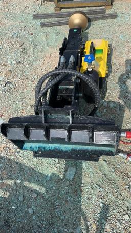 Post Driver for mini skid steer