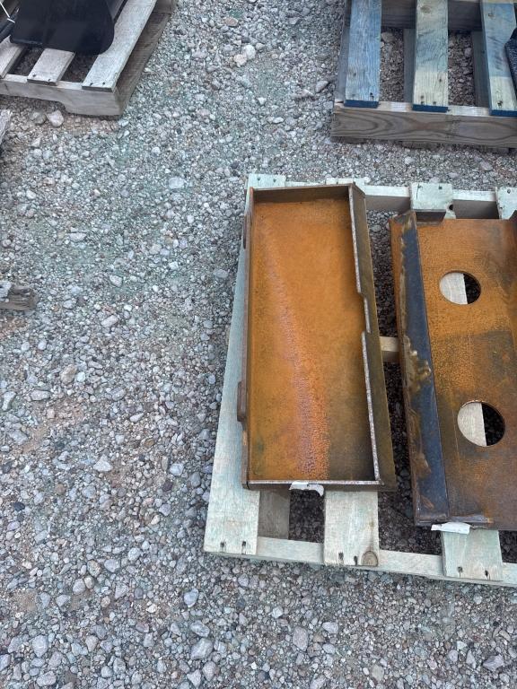 Mini Skid Steer Blank mounting plate