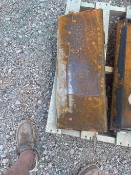 Mini Skid Steer Blank mounting plate