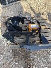 Wolverine Mini Skid Steer Auger and Drive