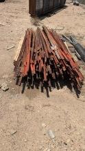 Lot of approx 120 used T-posts