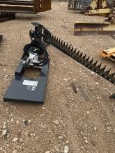 Wolverine skid steer sickle bar mower
