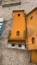 Blank Skid Steer mounting plate