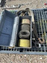 Toolbox w/straps & lift sling