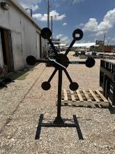 Pistol shooting target