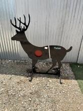 Deer shaped shooting target