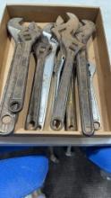 Lot of crescent wrenches
