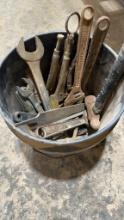 Bucket of misc tools