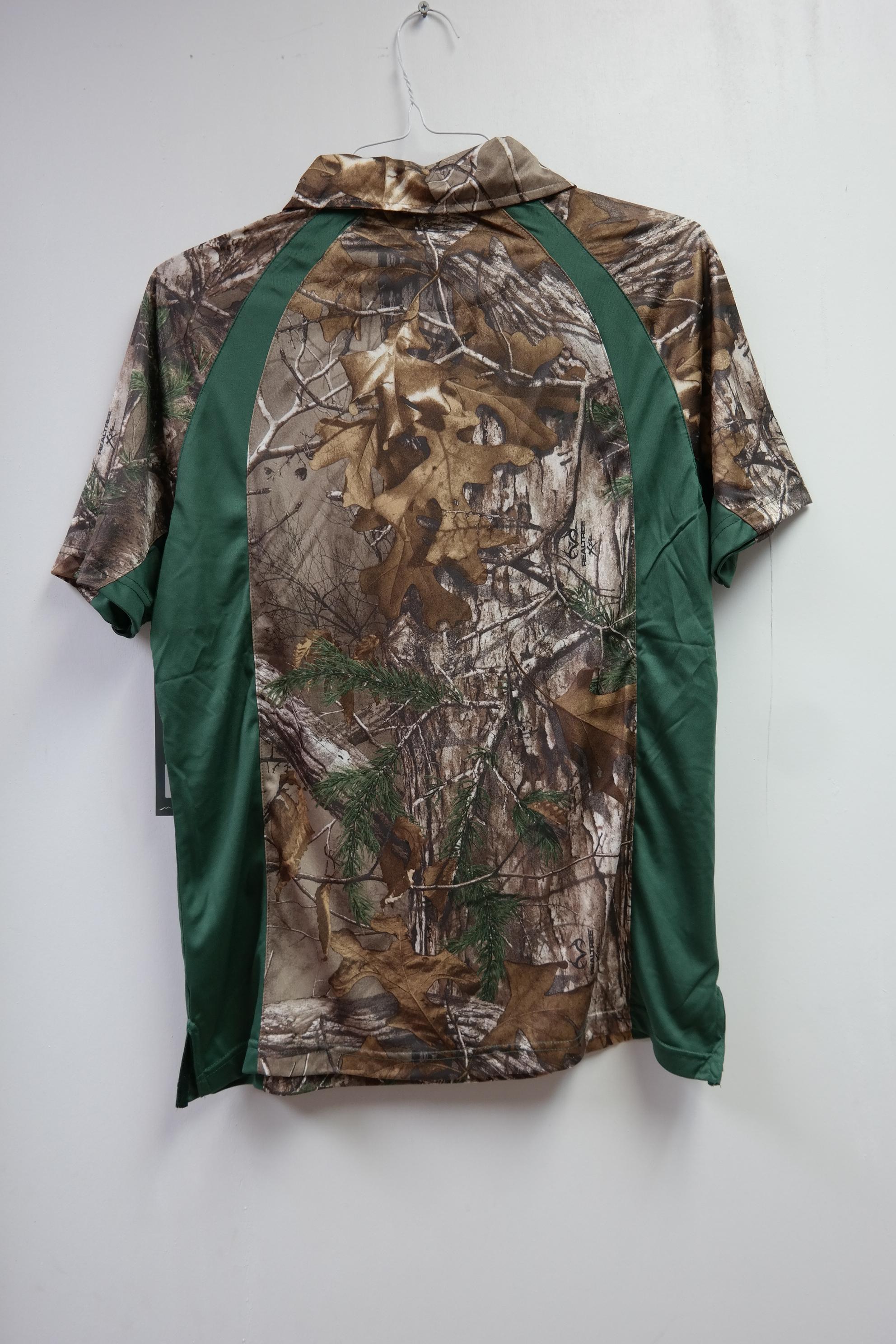 Realtree polos NEW (Green and black)
