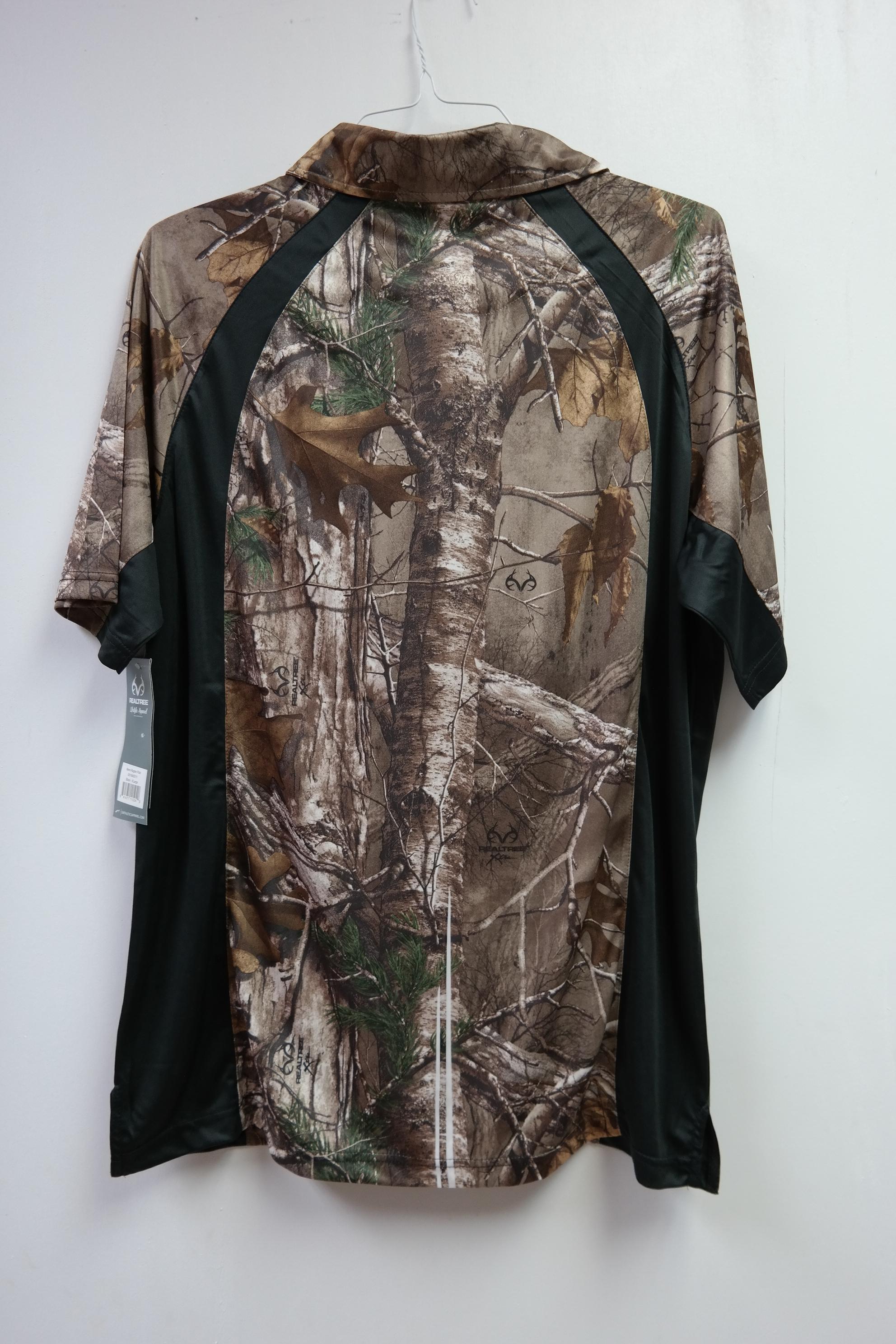 Realtree polos NEW (Green and black)