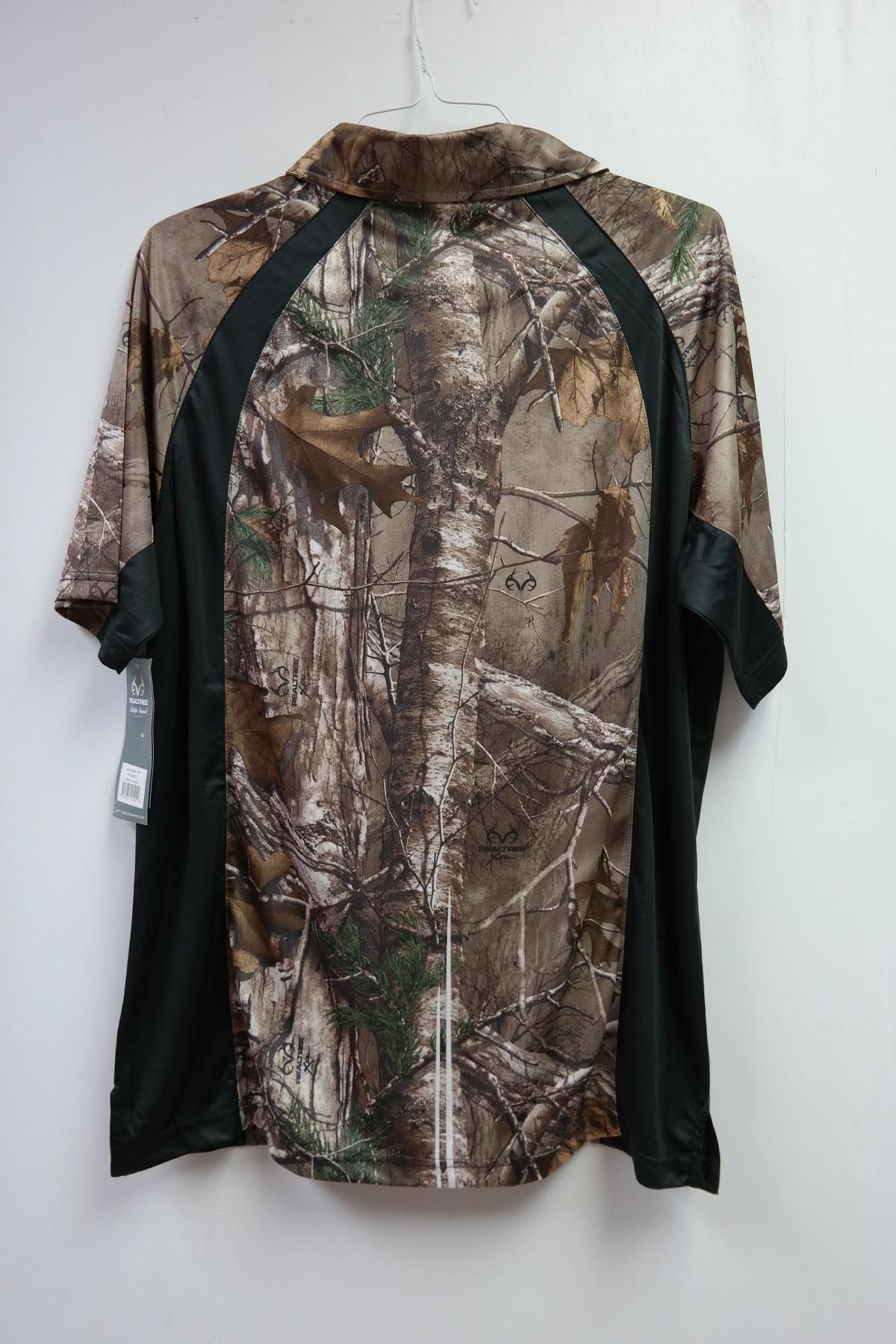 Realtree polos NEW (Green and black)