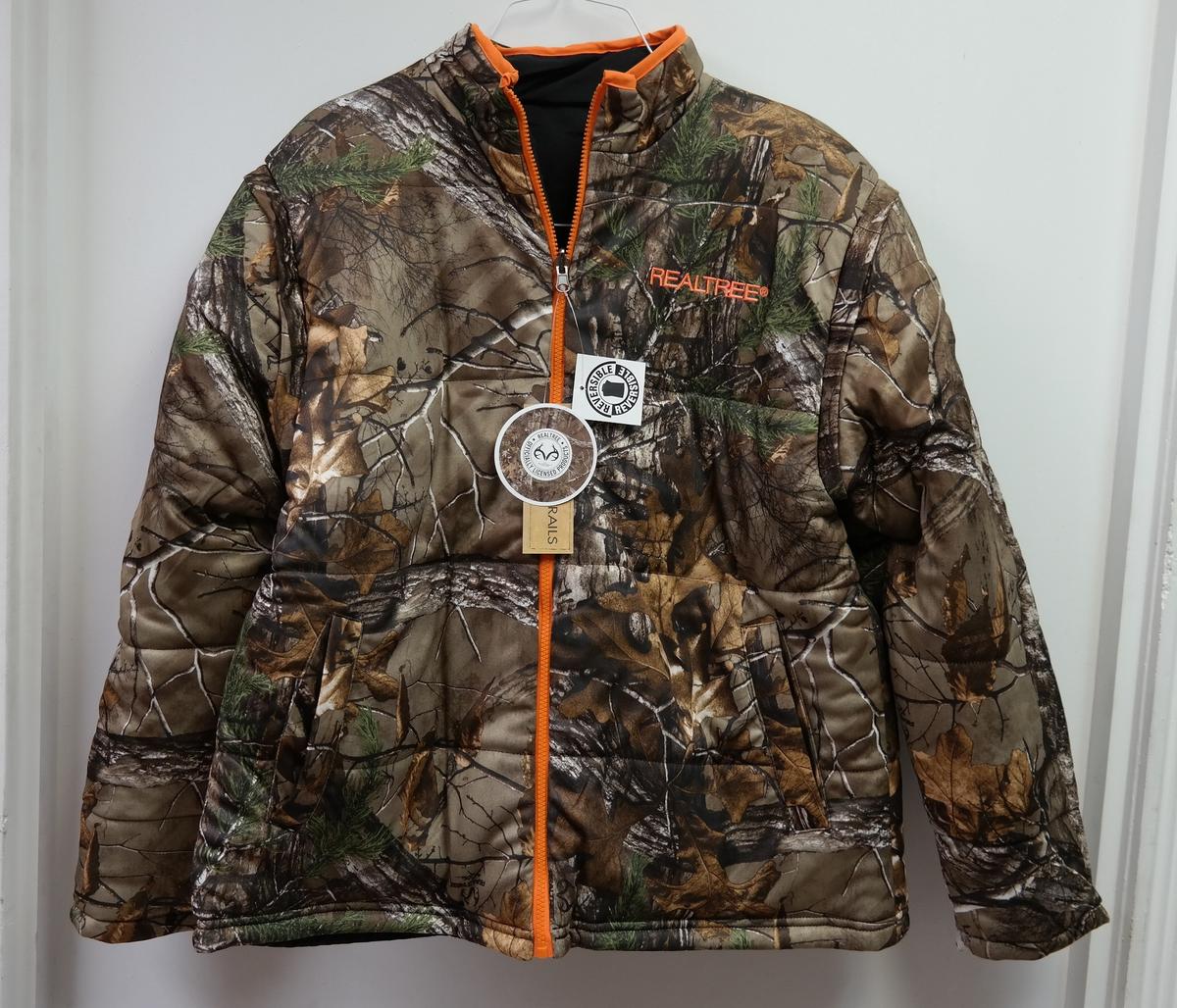 Realtree jacket reversable NEW