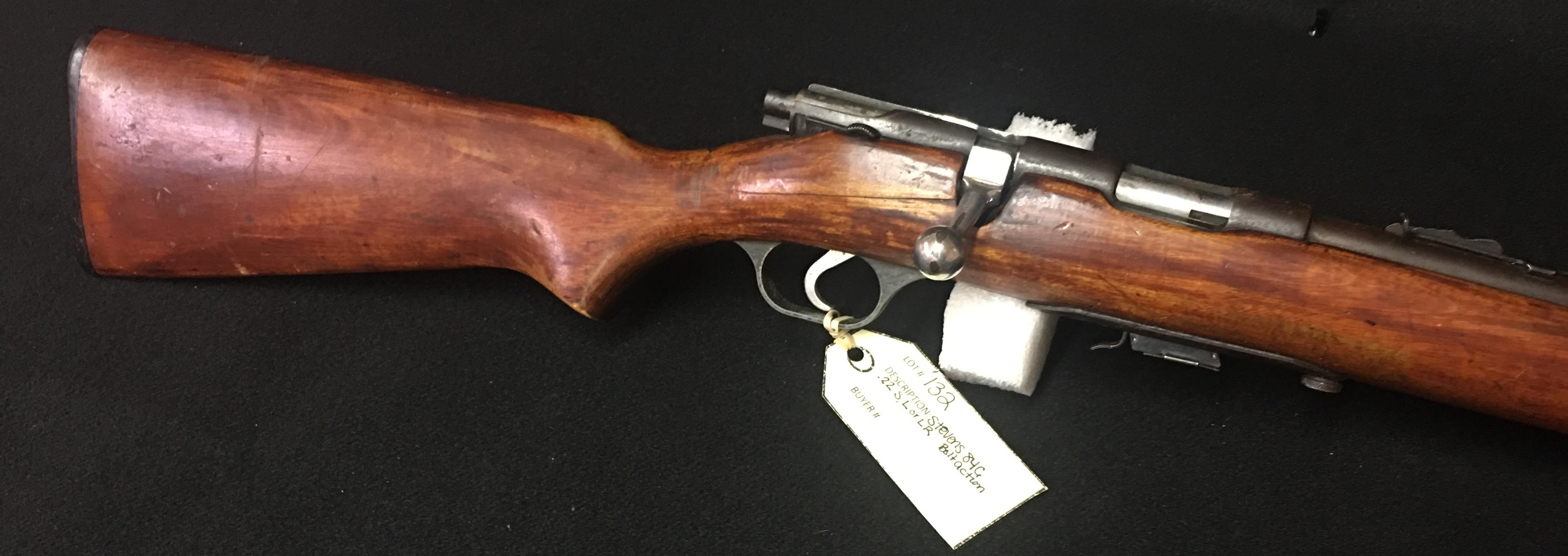 Stevens 84C .22 S. L. or LR Bolt Action