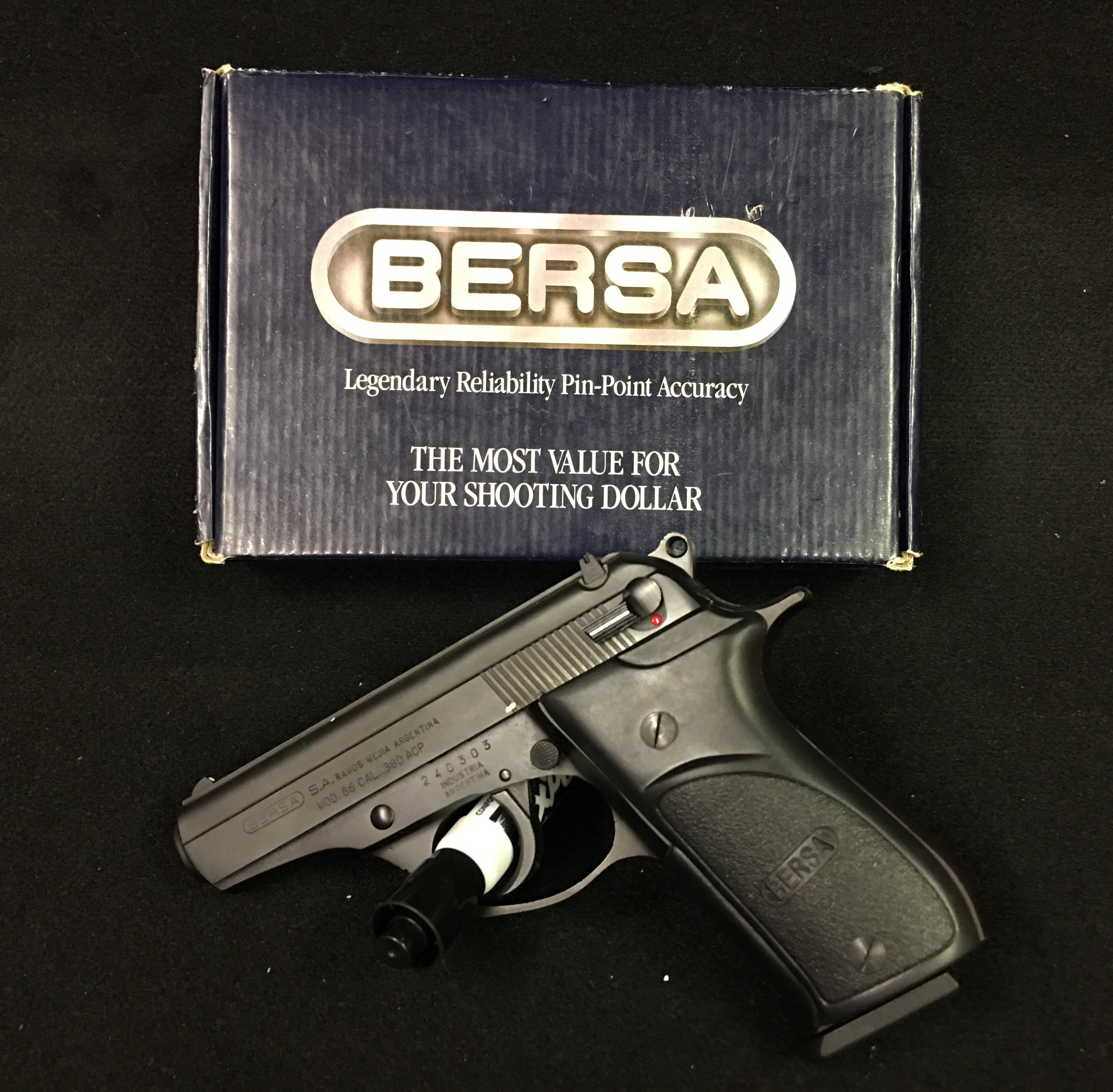 Bersa Model 86 cal 380 ACP