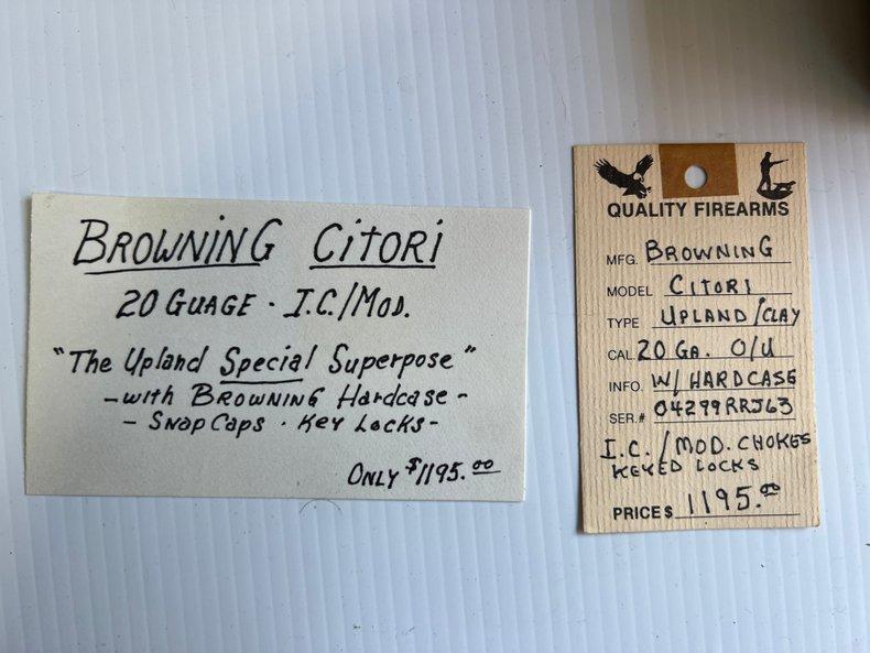 Browning Citori 20G IC