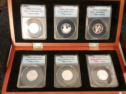 FULL ANACS 2009-S Silver Quarters