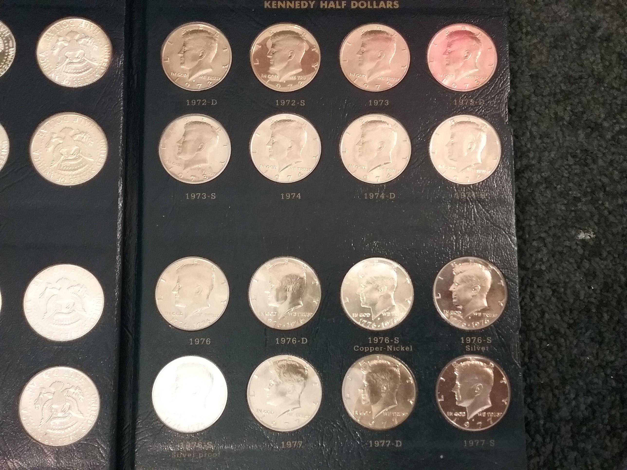 Kennedy Half Dollar Book