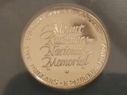NGC 3-coin GOLD and Silver 1991 Mount Rushmore Coins