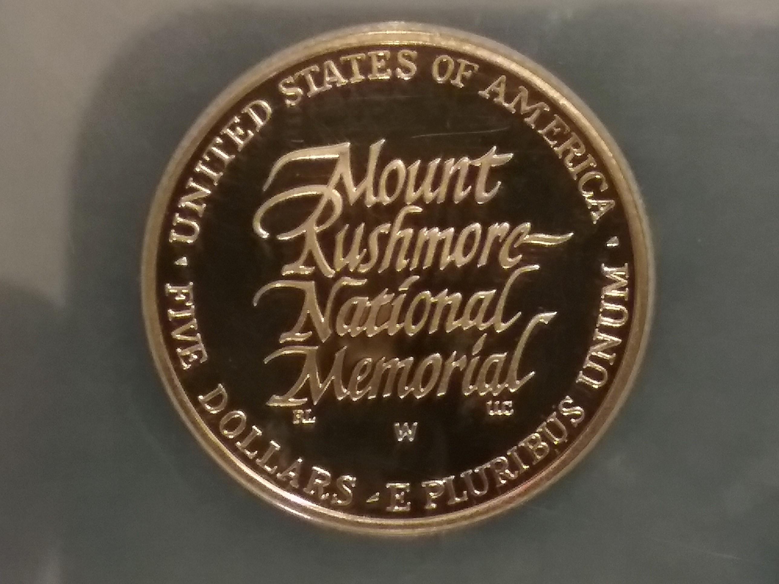 NGC 3-coin GOLD and Silver 1991 Mount Rushmore Coins