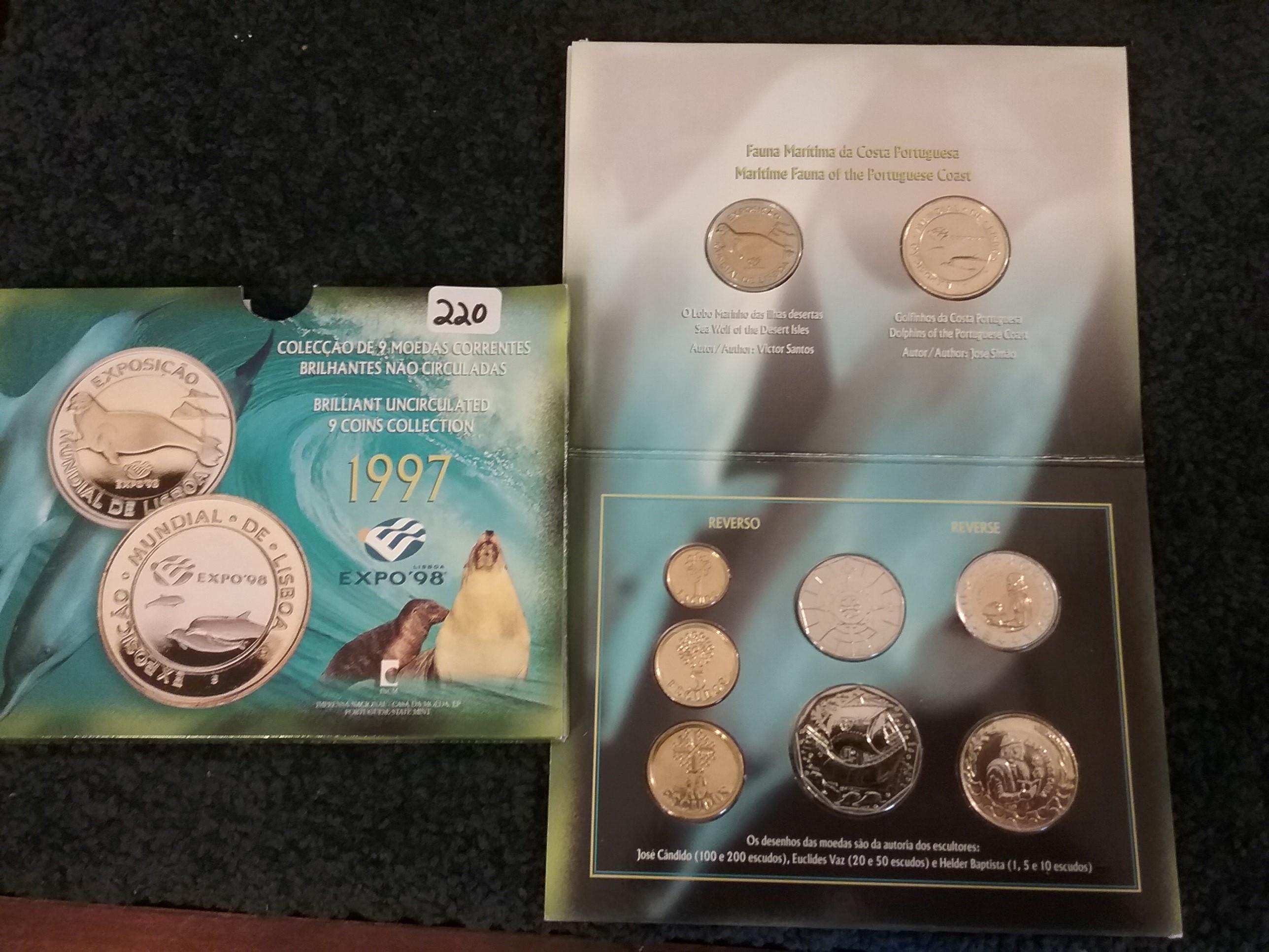 Portugal 1997 Coin Set