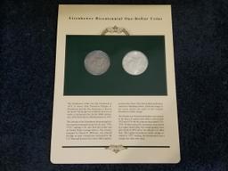 One-Dollar Coins Eisenhower Silver Dollar and clad dollar