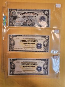 Six more Philippines notes
