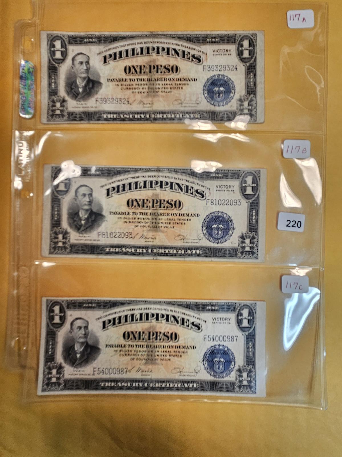 Six more Philippines notes