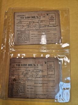 War Ration Books