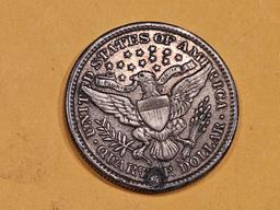 Better date 1895-S Barber Quarter