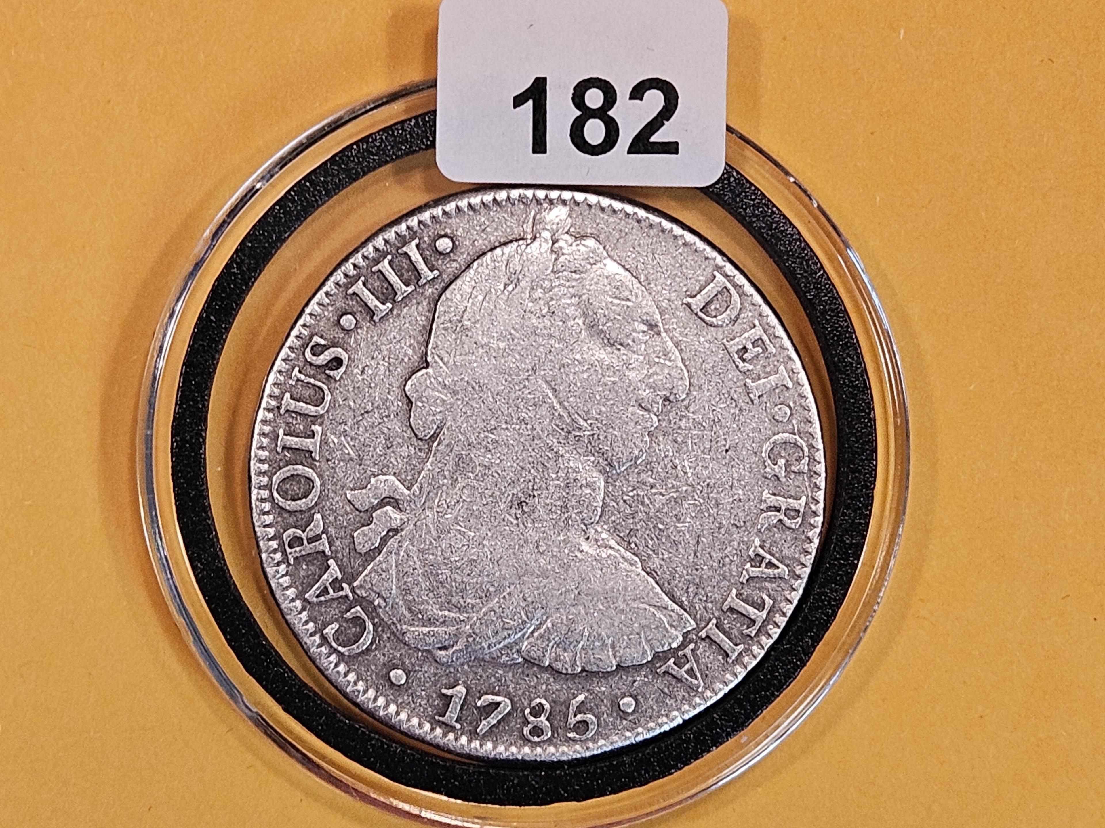 1785 Mo Mexico silver 8 reals