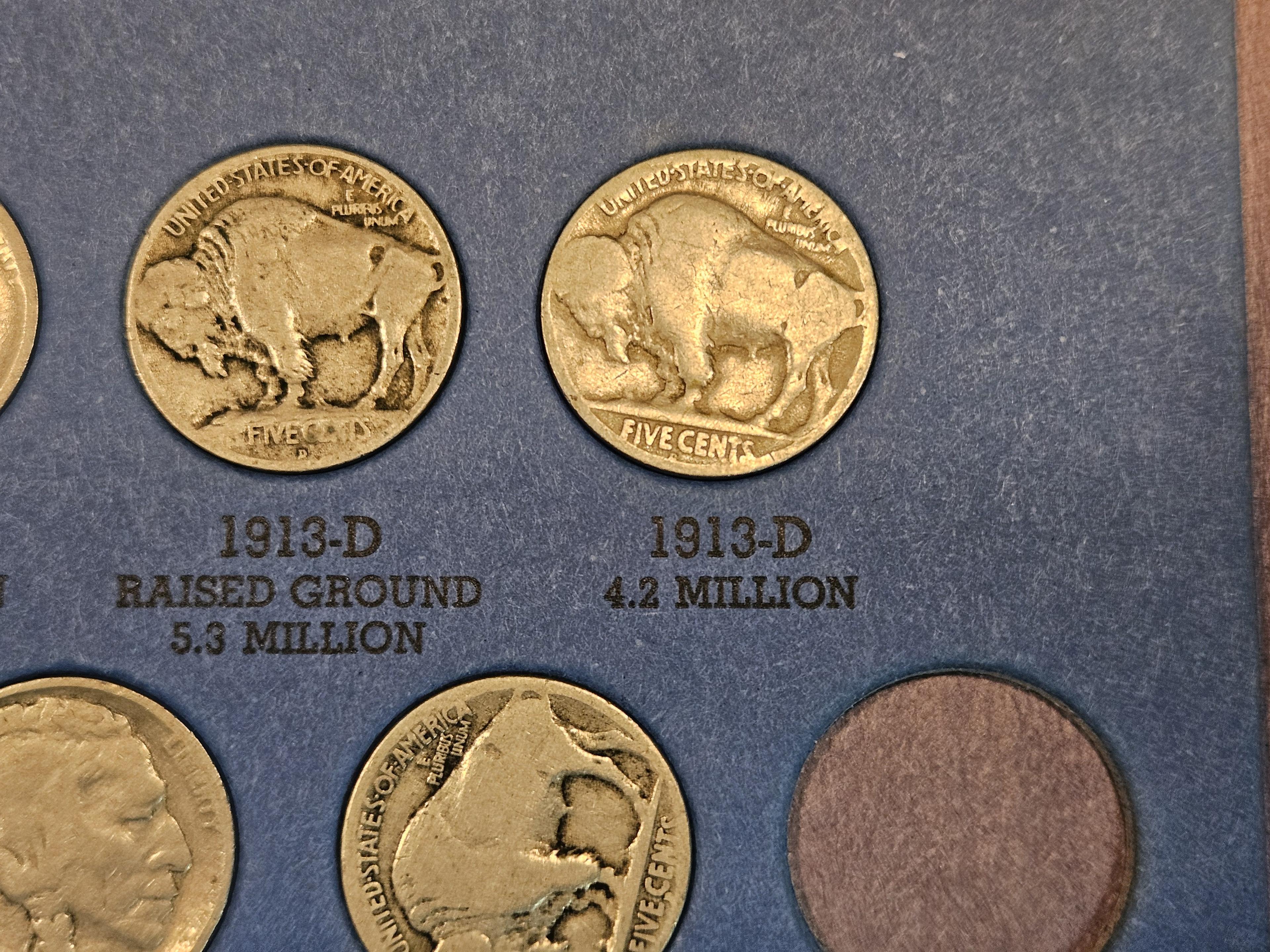 * Nice, nearly complete, Buffalo Nickel Collection!