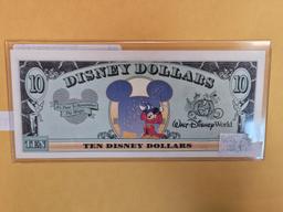 DISNEY DOLLAR! 1997-A Ten Dollar in Extra Fine