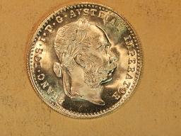 GOLD! GEM Brilliant Uncirculated 1915 Austria Gold ducat