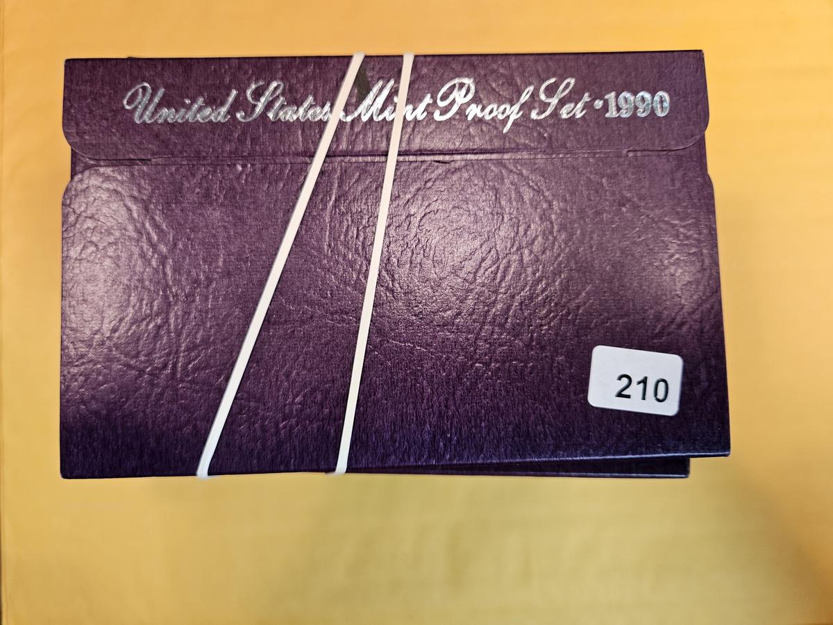 Ten US Proof Sets