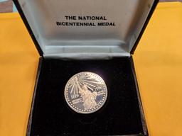 1976 Proof Deep cameo Bicentennial Silver Medal